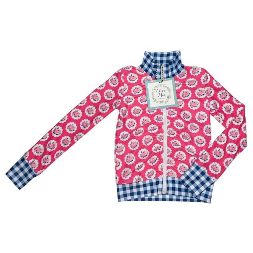 Olive‎ Mae Sarah Floral Athletic Jacket